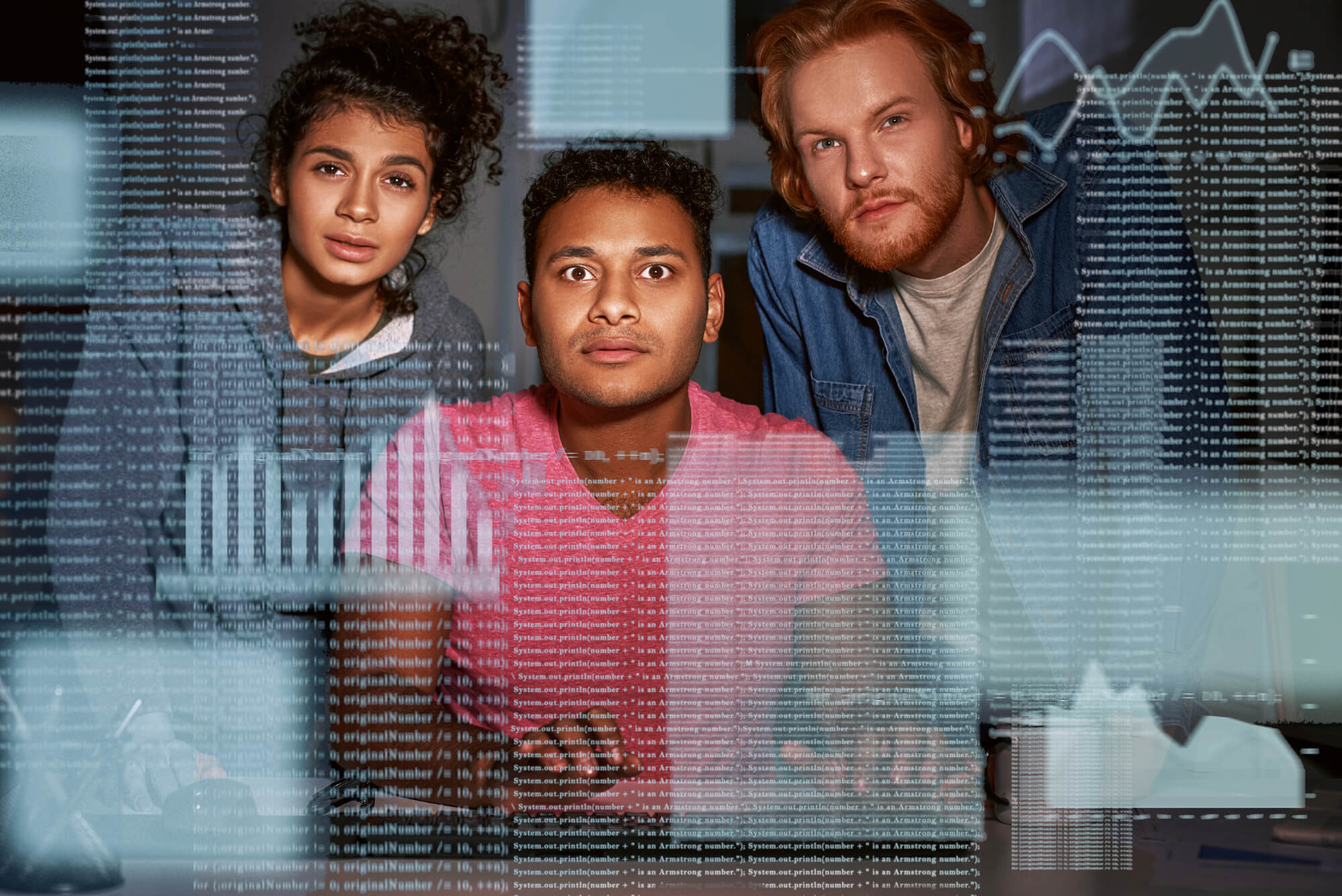 Young Team Of Data Analysts Are Captivated By The 2022 01 31 06 11 50 Utc
